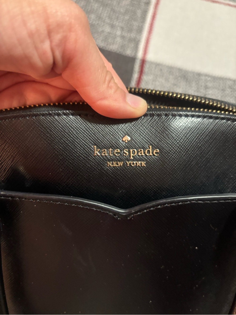 Kate Spade New York Black Saffiano Dome Satchel - Picture 6 of 15